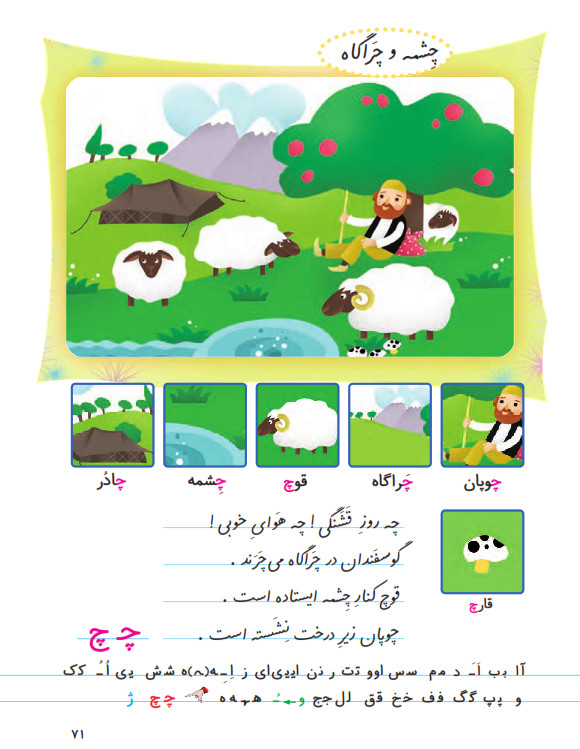 صفحه 71 کتاب فارسی