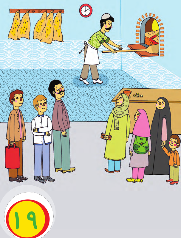 صفحه 127 کتاب درسی ریاضی اول دبستان