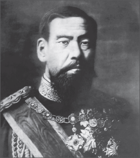 موتسو هیتو (Mutsuhito)،&nbsp;امپراتور ژاپن (1912-1868 م) در دوران انقلاب میجی