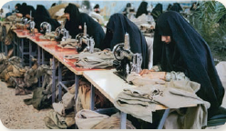 نمونهای از حضور زنان و دختران در دوران دفاع مقدس نمونهای از حضور زنان و دختران در دوران دفاع مقدس