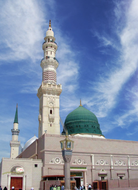 مسجد پیامبر در شهر مدینه