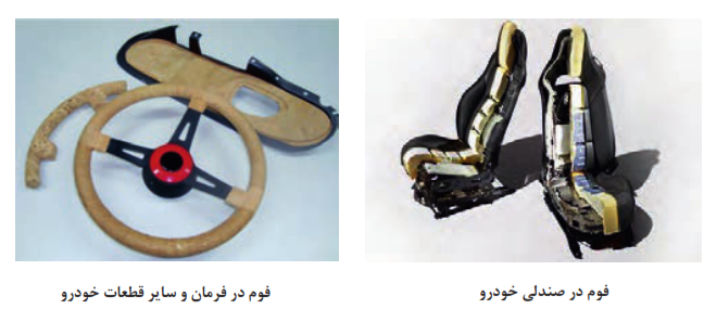 کاربرد فوم در خودرو