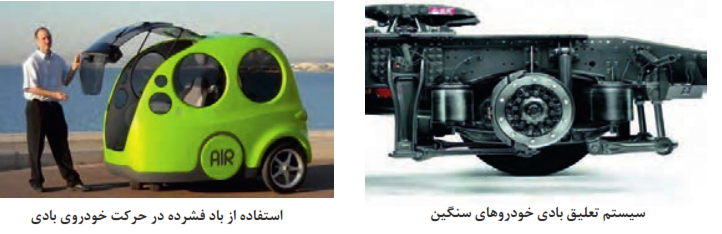 کاربرد هوا در خودرو
