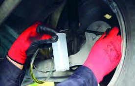 هواگیری دستی مدار هیدرولیک ترمز