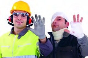 استفاده از تجهیزات ایمنی