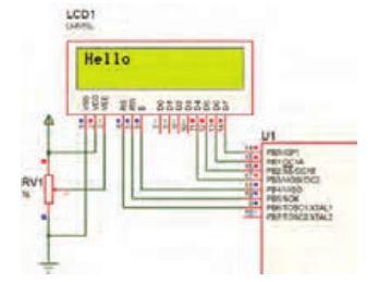  مدار نمایشگر LCD