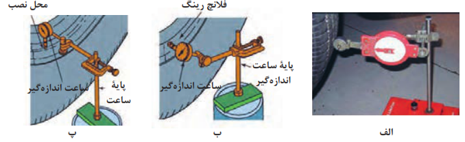 کنترل تغییر شکل تایر و رینگ
