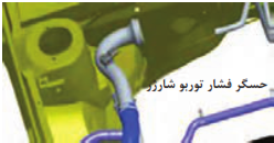   موقعیت حسگر فشار توربو شارژر