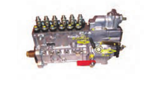  اهرم&zwnj;های گاز و خاموش کن در پمپ ردیفی بوش مدل P