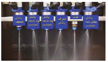  انواع احتمالی پاشش سوخت در انژکتور