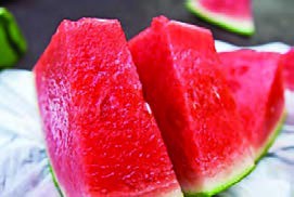 میوه بی&zwnj;دانه هندوانه حاصل از پارتنوکارپی