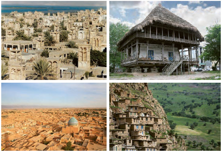 استفاده از مصالح بومی در معماری در اقلیم&zwnj;های گوناگون