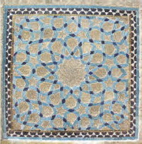 یزد، مسجد جامع، آجر مهری