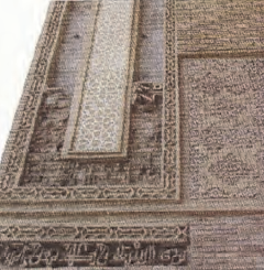 کرمان، قواره&zwnj;بری آجری مسجد ملک