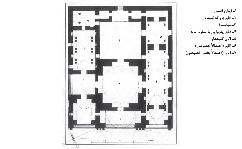 پلان کاخ سروستان