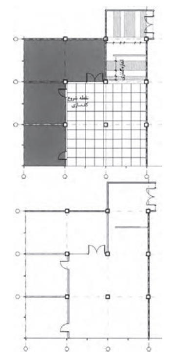 نمونه پلان کف&zwnj;سازی فضاهای داخلی، مسکونی