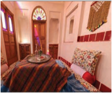 کرسی درداخل یک اتاق