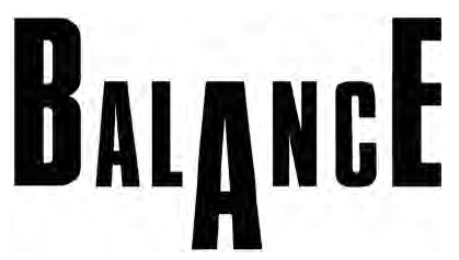 تعادل در تایپوگرافی کلمه: Balance