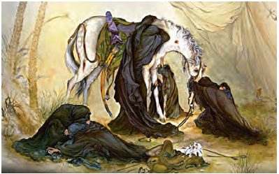 نگارگری، اثر محمود فرشچیان