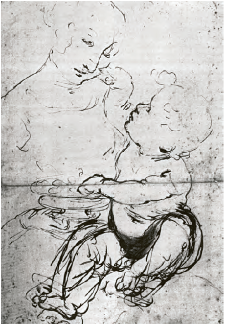 اسکیس یک اثر نقاشی