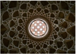  نورگیر سقفی در خانۀ ایرانی