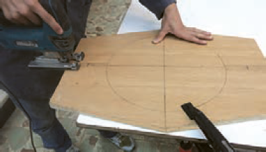 برش شکاف وسط پایه&zwnj;ها