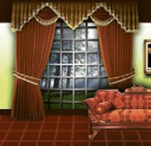 پرده با طرح سنتی