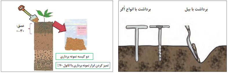 چگونگی نمونه&zwnj;برداری