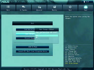 شکل 56- منوی خروج از UEFI BIOS
