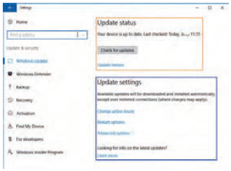 شکل 38- پنجره Windows Update