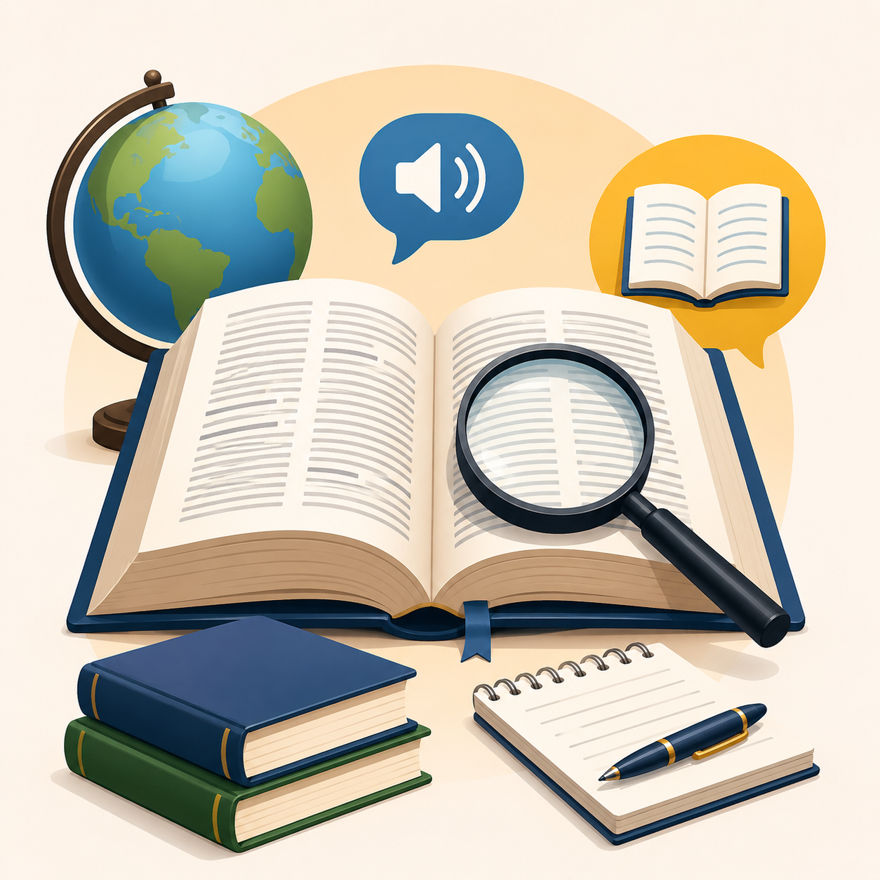 لغت‌نامه (فرهنگ لغت) چیست؟ کتابی برای یافتن معنی، تلفظ و کاربرد واژه‌ها.