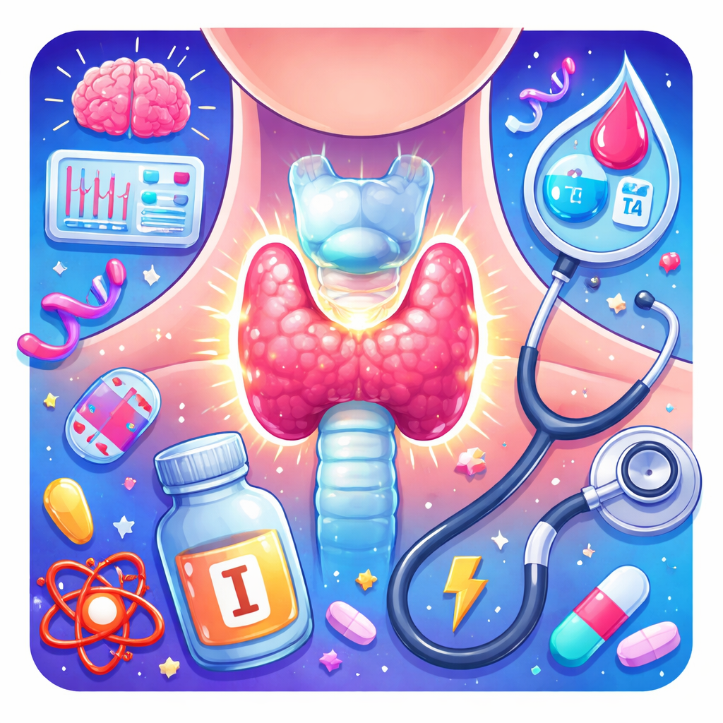 هورمون تیروئیدی: هورمونی که رشد، تکامل و سوخت‌وساز بدن را تنظیم می‌کند