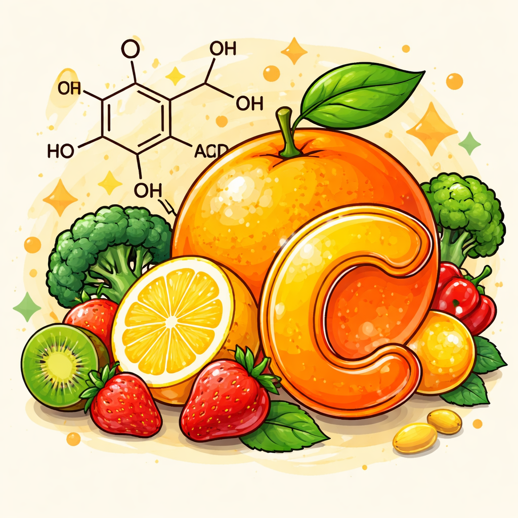 آسکوربیک اسید: نام شیمیایی ویتامین C