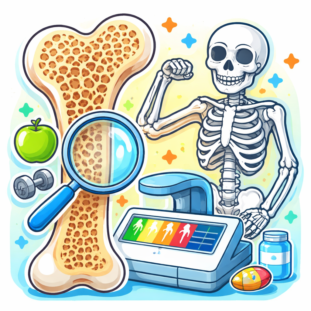 تراکم استخوانی: میزان فشردگی و استحکام بافت استخوان