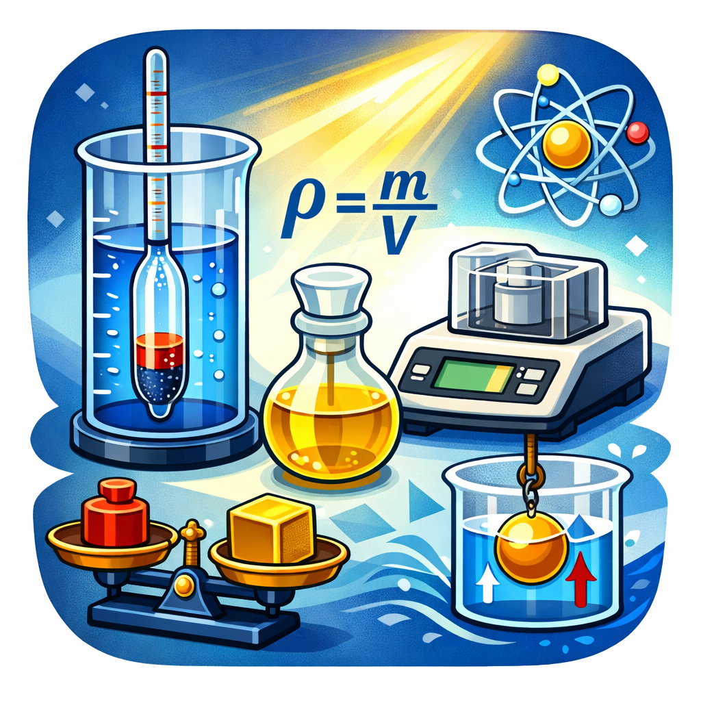چگالی‌سنج: وسیله‌ای برای اندازه‌گیری چگالی مایعات