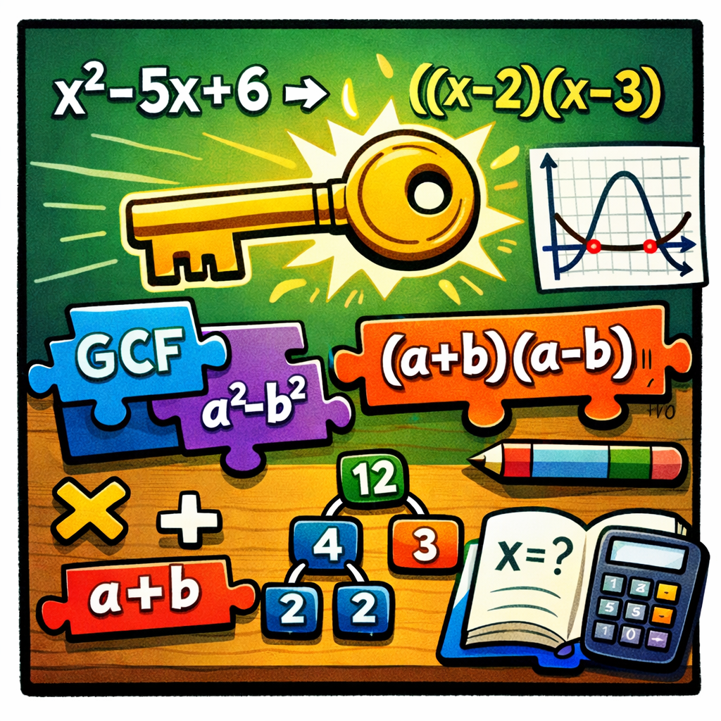 عامل: هر عبارت جبری که در تجزیه به صورت ضرب ظاهر می‌شود