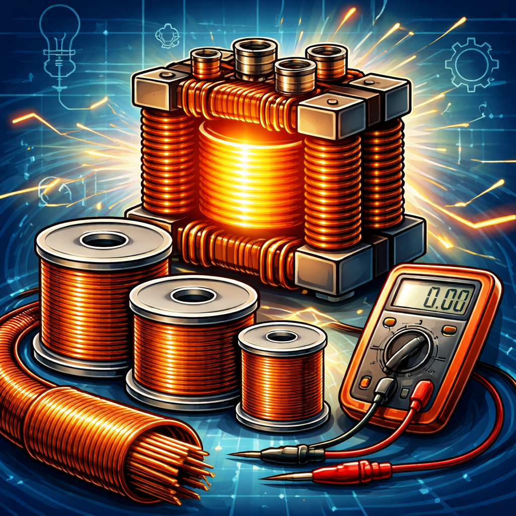 سیم الکی: سیم نازک با روکش عایق که در سیم‌پیچ‌ها استفاده می‌شود.