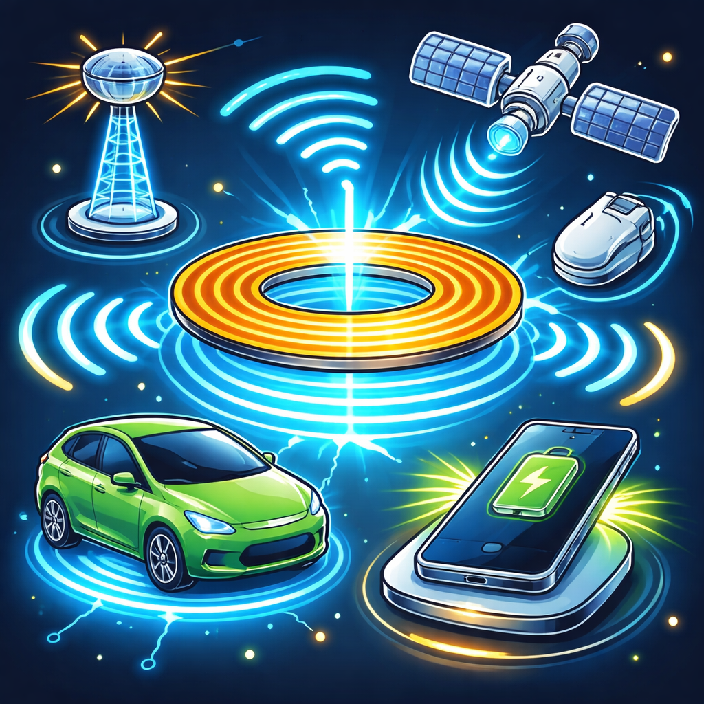 انتقال بی‌سیم انرژی: انتقال انرژی الکتریکی بدون استفاده از اتصال مستقیم سیم