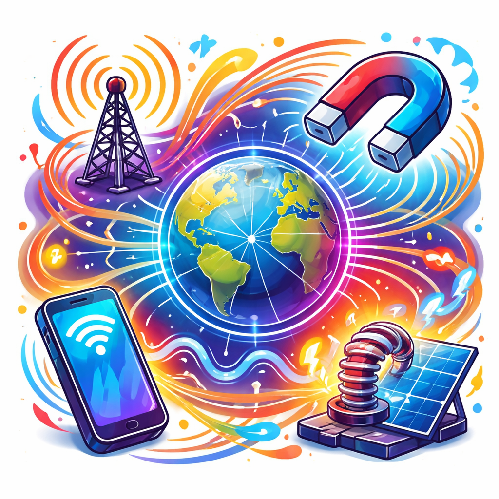 میدان متغیر: میدانی که مقدار یا جهت آن با زمان تغییر می‌کند.