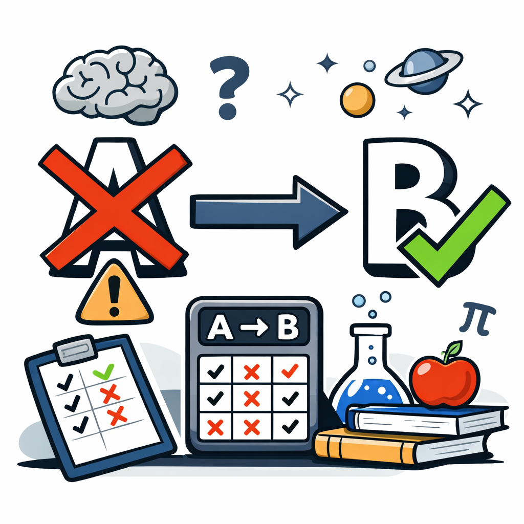 صدق به انتفای مقدم: درست بودن گزارهٔ شرطی وقتی مقدم نادرست است.