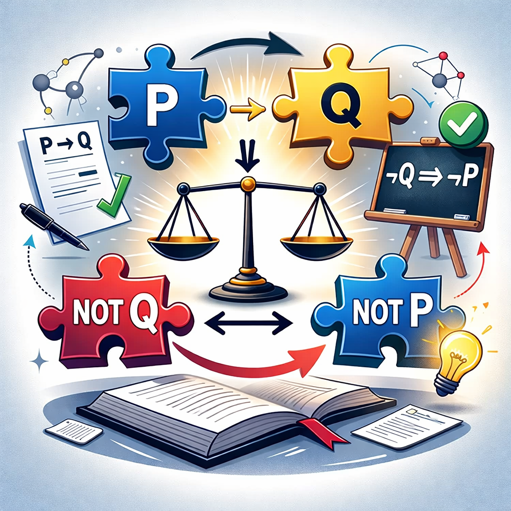 عکس نقیض: گزاره‌ای که در آن نقیضِ تالی مقدم و نقیضِ مقدم تالی می‌شود و هم‌ارزِ گزارهٔ شرطی است.