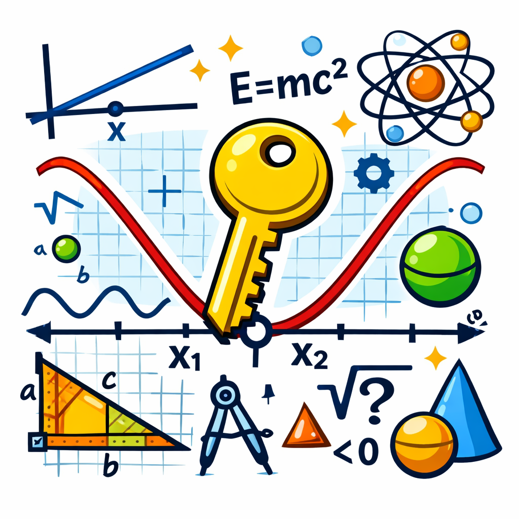 ریشه یک معادله : مقداری از x که با قرار دادن آن، مقدار عبارت یا معادله برابر صفر می‌شود