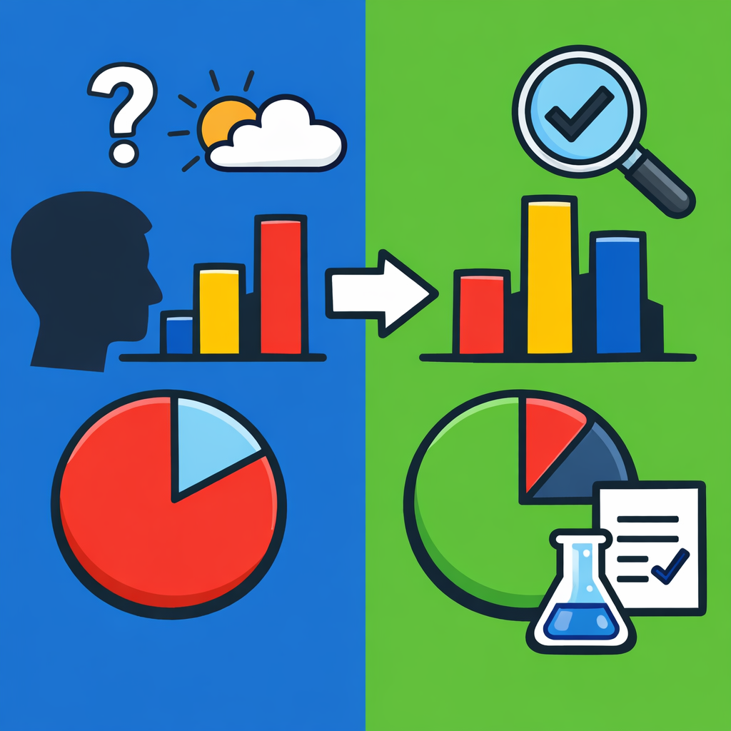 احتمال پیش و پس از مشاهده
