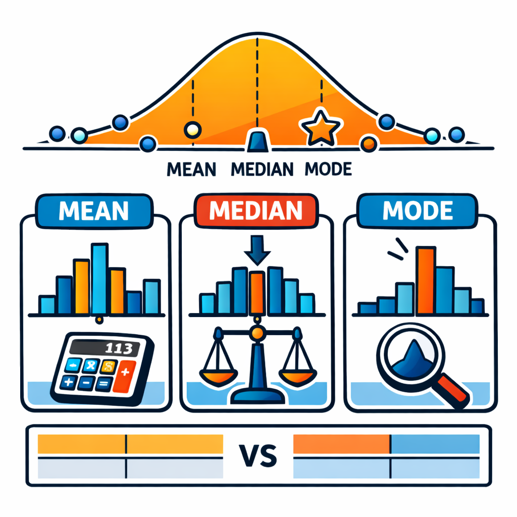 معیار گرایش به مرکز: عددی که مرکز یا مقدار نمایندهٔ داده‌ها را نشان می‌دهد.