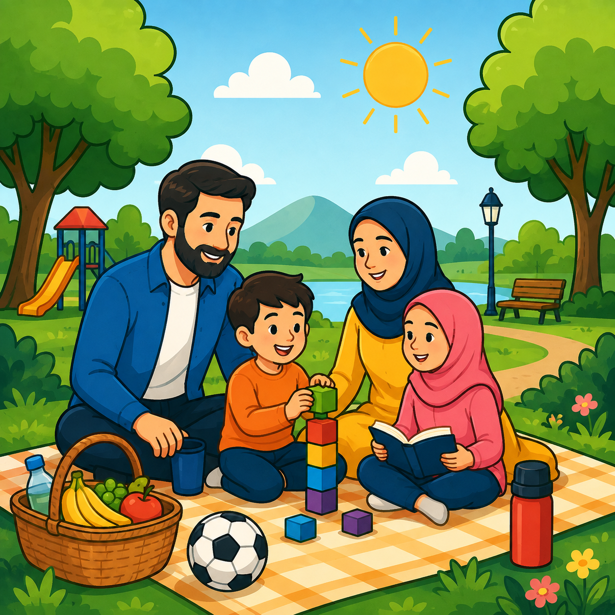تفریح خانوادگی: گذراندن وقت شاد با اعضای خانواده