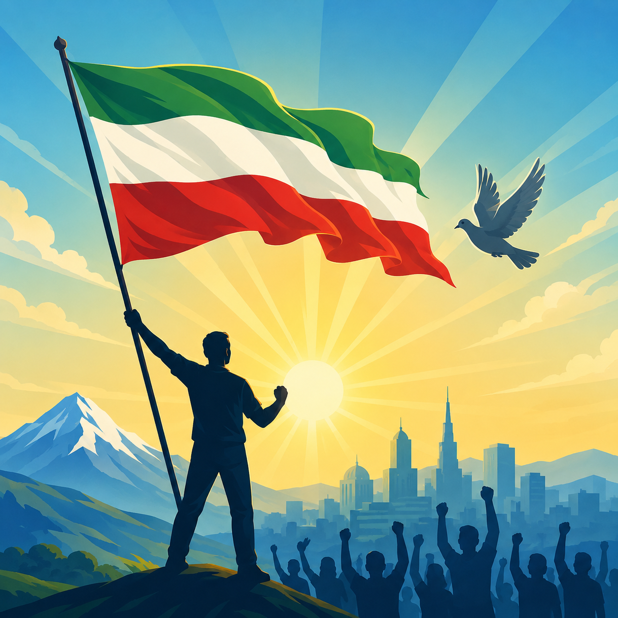 آزادی میهن: برخورداری کشور و مردم آن از استقلال، اختیار و رهایی از سلطه.