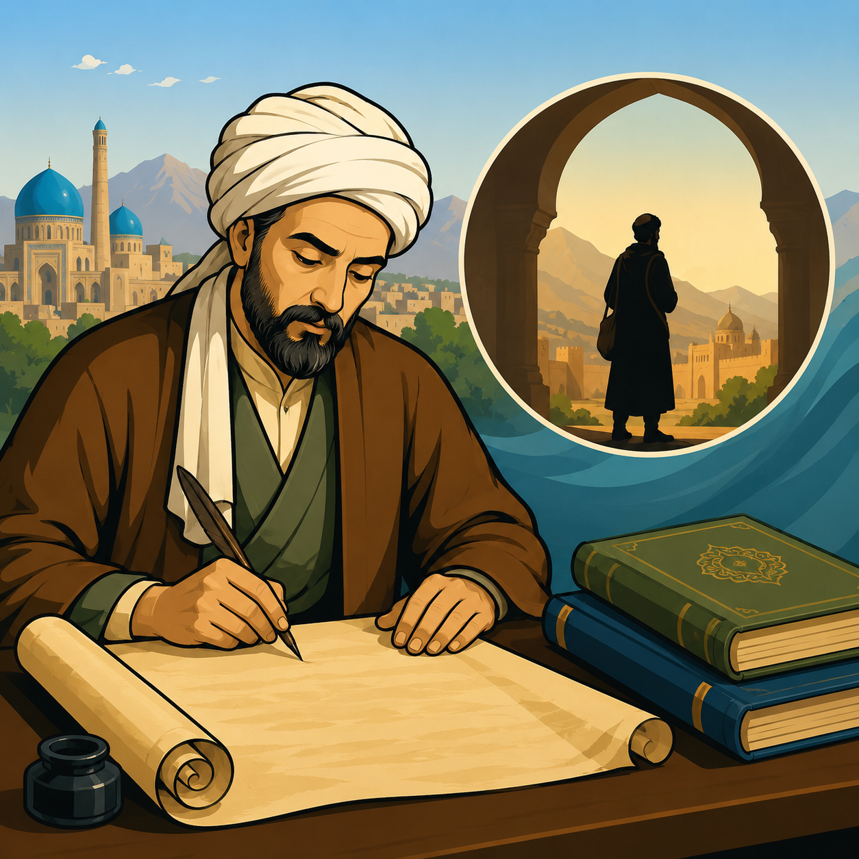 کارنامهٔ بلخ: یکی از آثار سنایی.