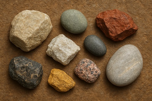 سنگ‌ها چه گونا‌گونی و کاربردی دارند؟ تنوع شکل و رنگ برای ساخت و ابزار