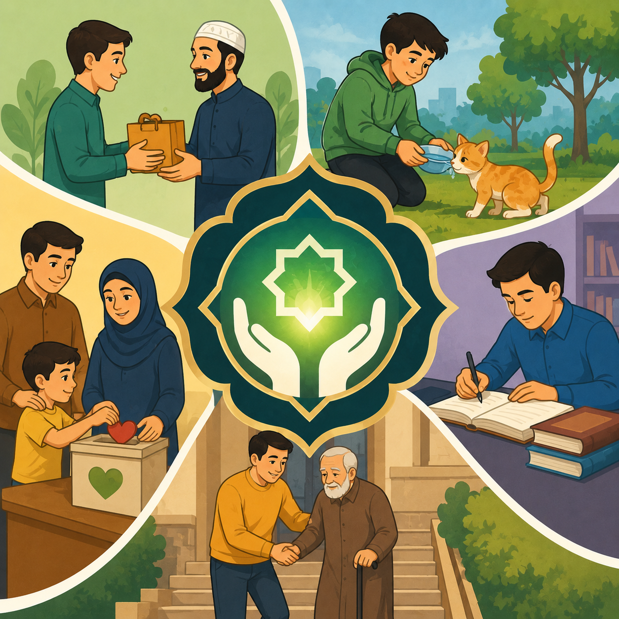 اخلاق اسلامی چگونه در زندگی عملی می‌شود؟