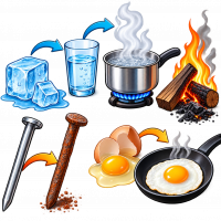 تغییرات مواد چیست؟ انواع تغییرات در طبیعت و زندگی روزمره